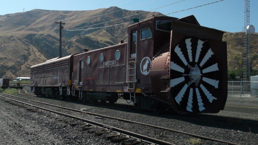 BNSF predecessor Great Northern Railway (GN) snowplow 