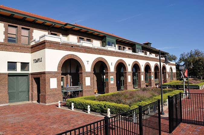 The Temple depot is now a museum. 